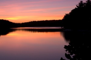 Lake Sunset Shimmer